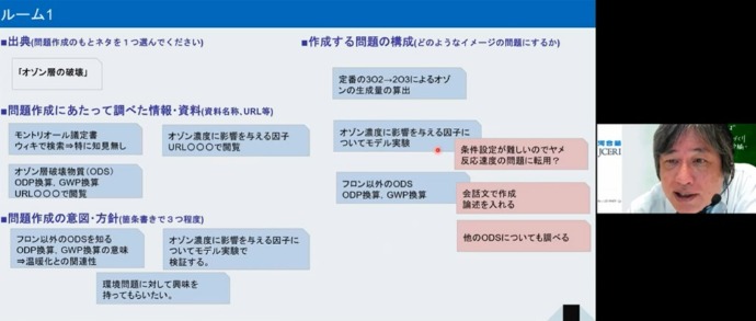 問題原案の修正のスライド