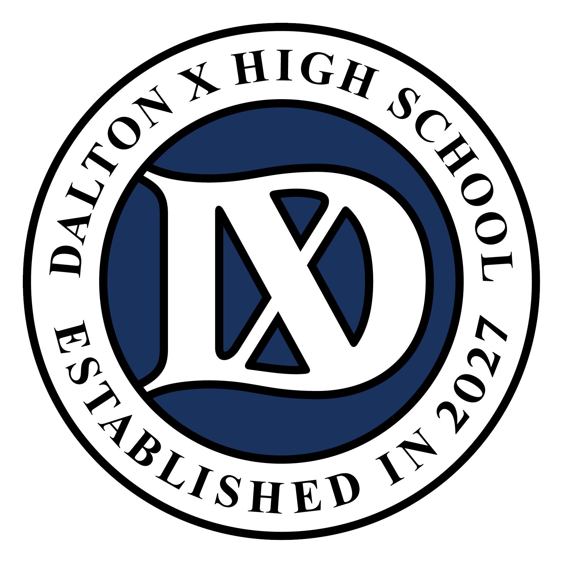 ドルトンX学園高校 ロゴ