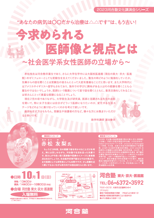 今求められる医師像と視点とは