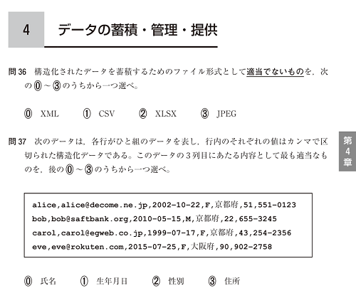 ［見本：マーク式基礎問題集　情報Ｉ］