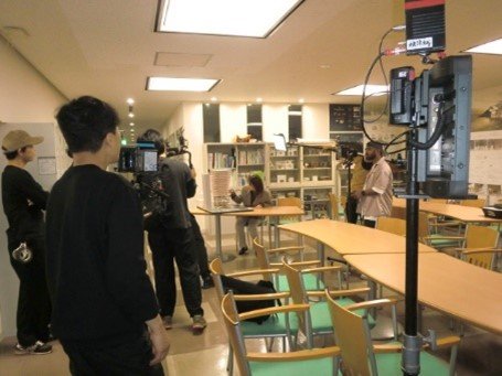 動画の撮影風景2